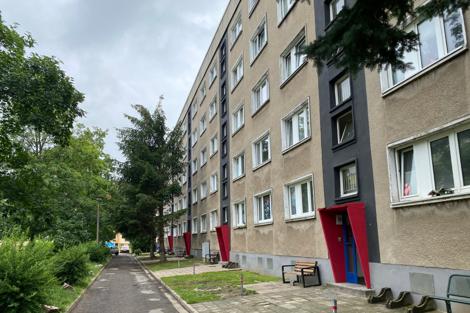 Außenfassade_Kastanienstr., Altenburg